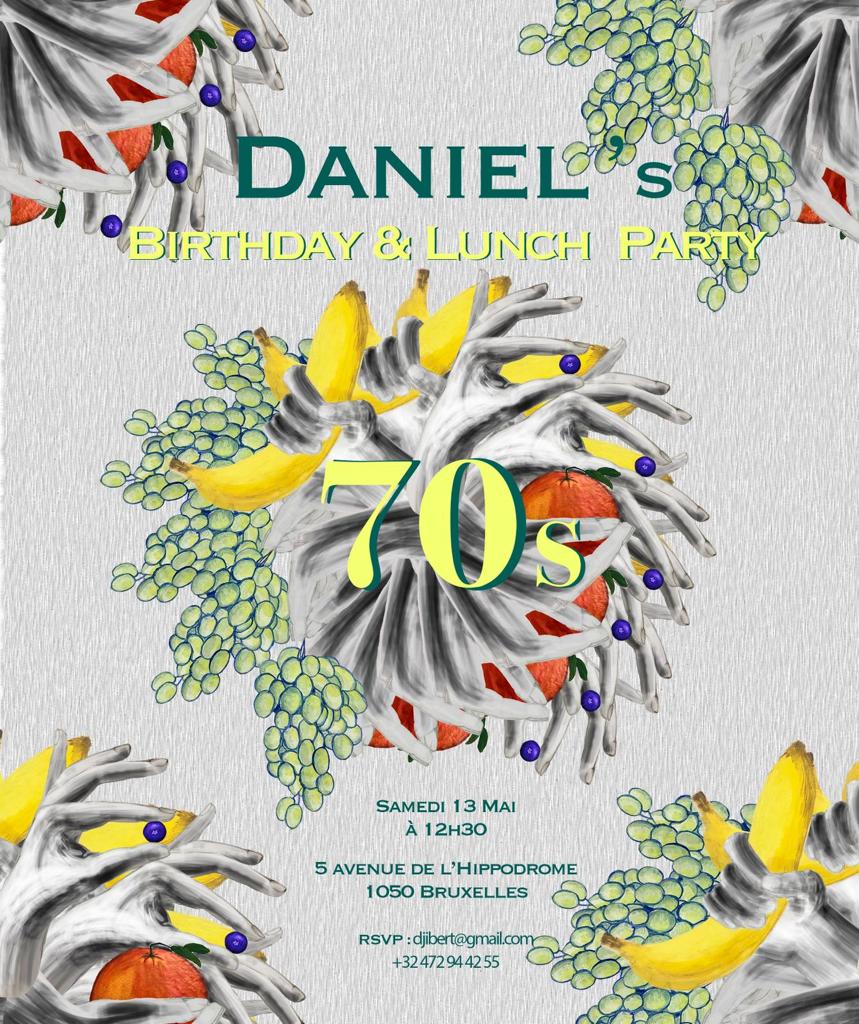 Daniel Jibert vous invite à faire un don pour son anniversaire