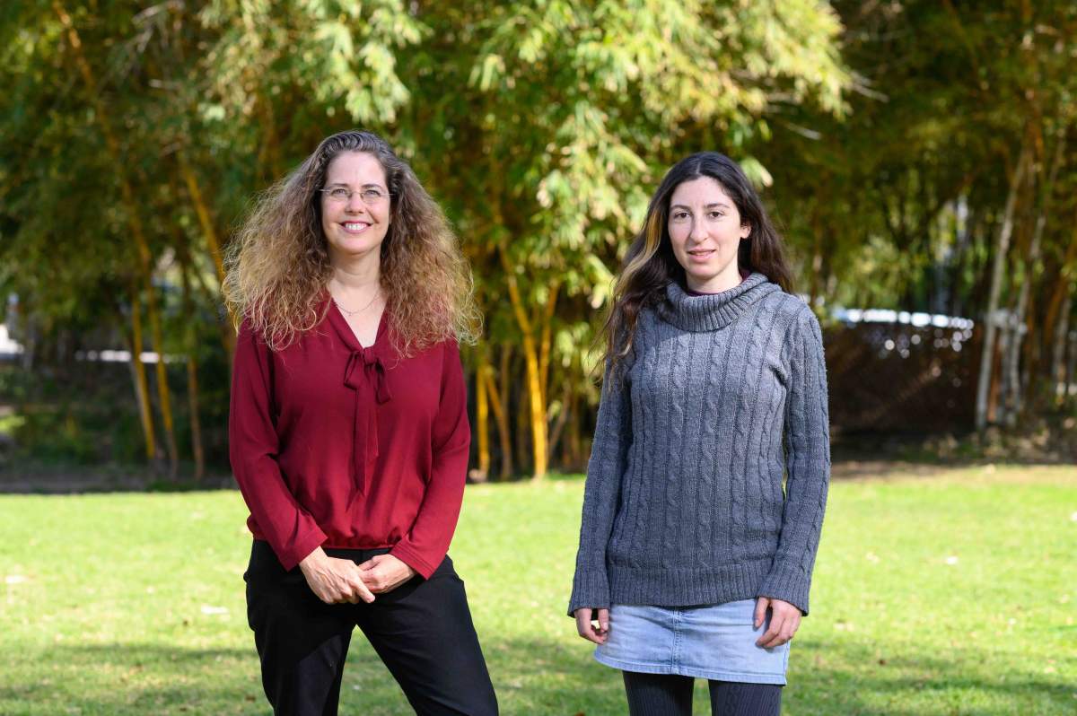 Prof. Nurit Dudovich (g) et Dr. Shaked Rozen