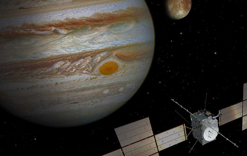 mission JUICE de l'ESA vers Jupiter