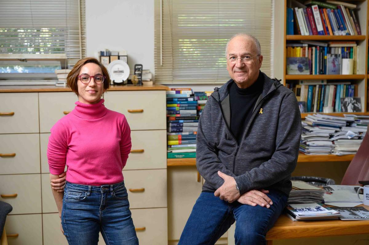 (g-d) Dr. Dana Sherman and Prof. David Harel
