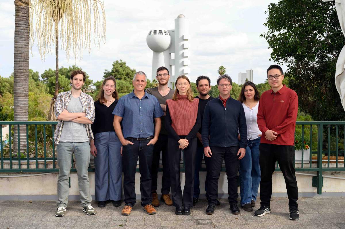 (g-d) Dr. Gidi Yoffe, Zohar Tal, Prof. Yohai Kaspi, Dr. Or Hadas, Dr. Maria Smirnova, Maayan Ziv, Dr. Eli Galanti, Rachel Navon and Wuqiushi Yao
